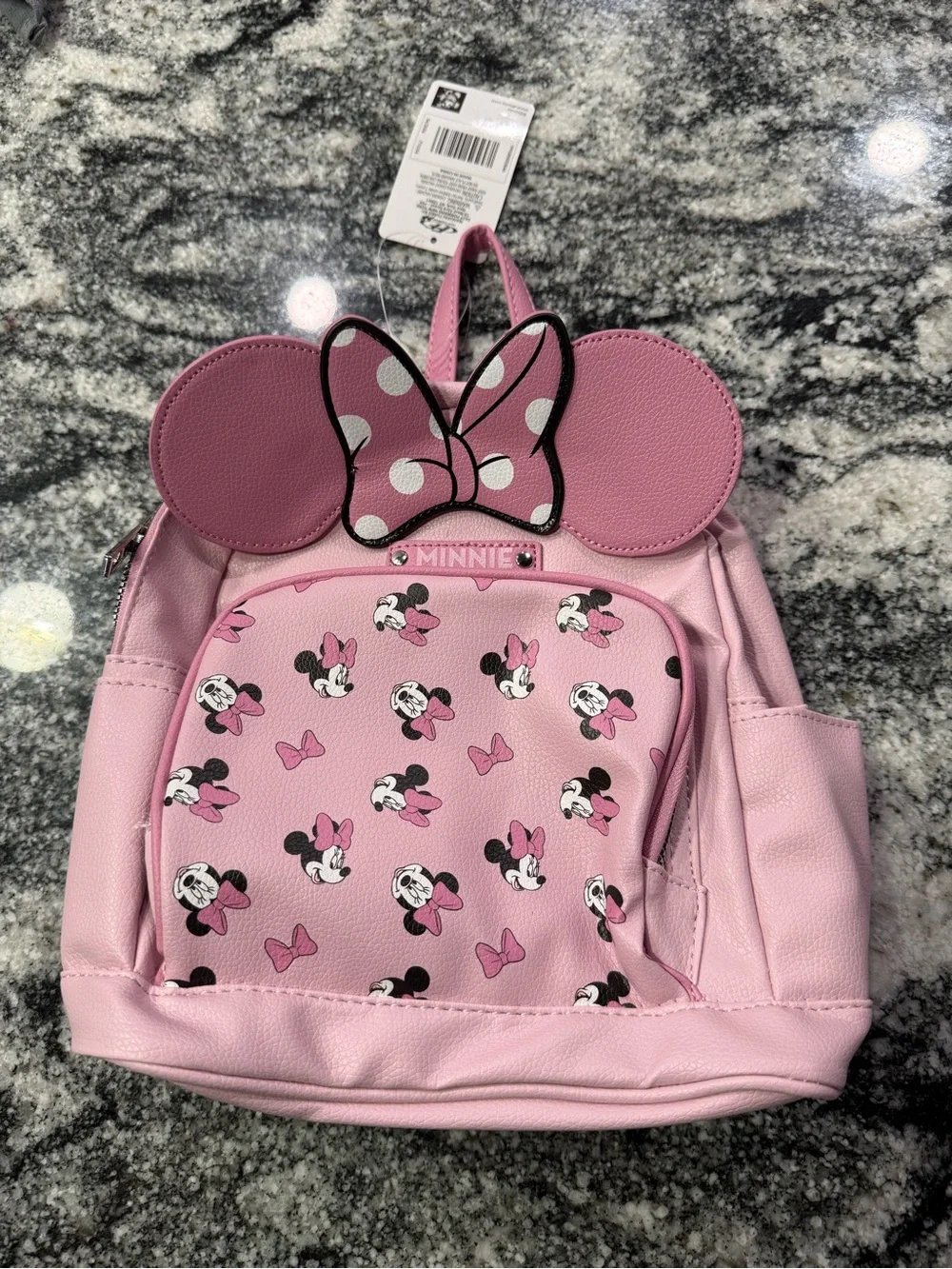 Disney Minne Mouse pink backpack